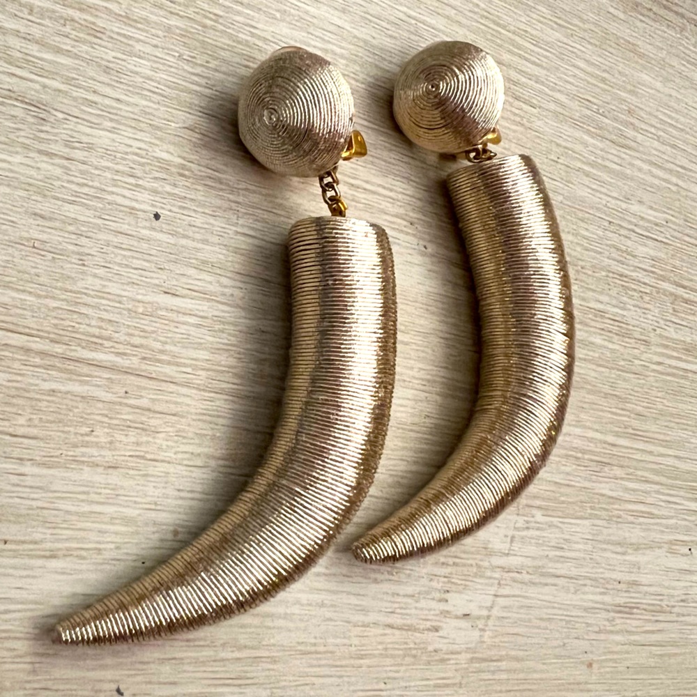 Rebecca de Ravenel Pasha Gold Earrings